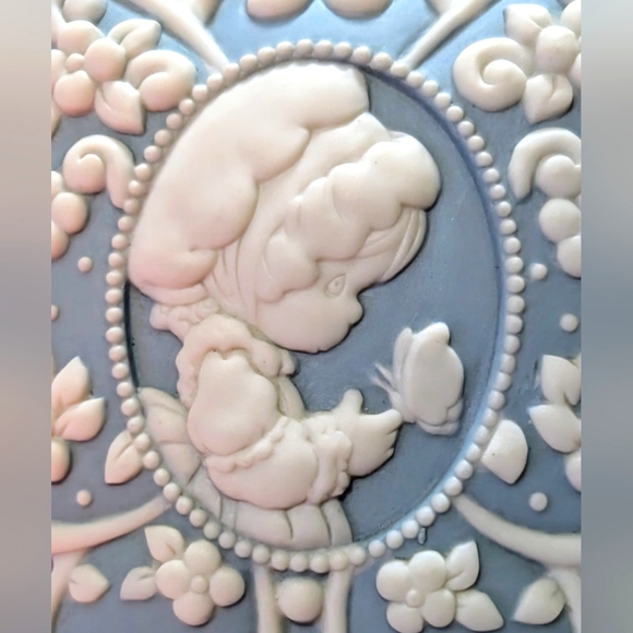 Vintage 1996, Precious Moments/Enesco, Blue Butterfly, Trinket Box - Picture 4 of 13